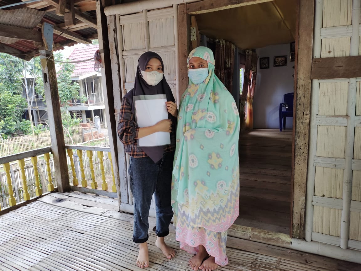 Kunjungan Kedua Rumah Ibu Dila